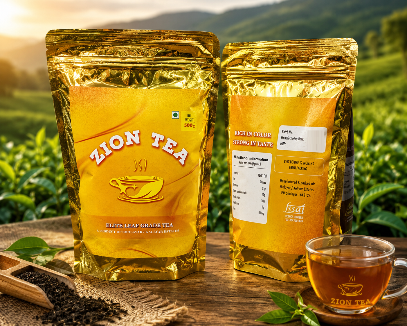 Elite Tea | Rich Black Tea | Premium Flavor & Strong Aroma | 500g 